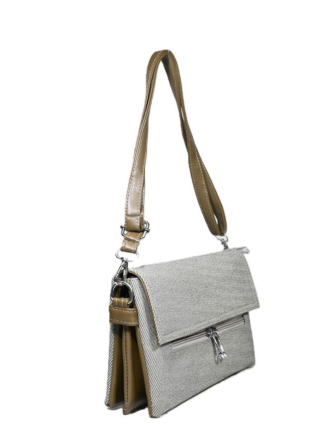Donicy Spacious Women Sling With Detachable and Adjustable Strap, Ladies Side Bag, File Sling For Women - Image 1