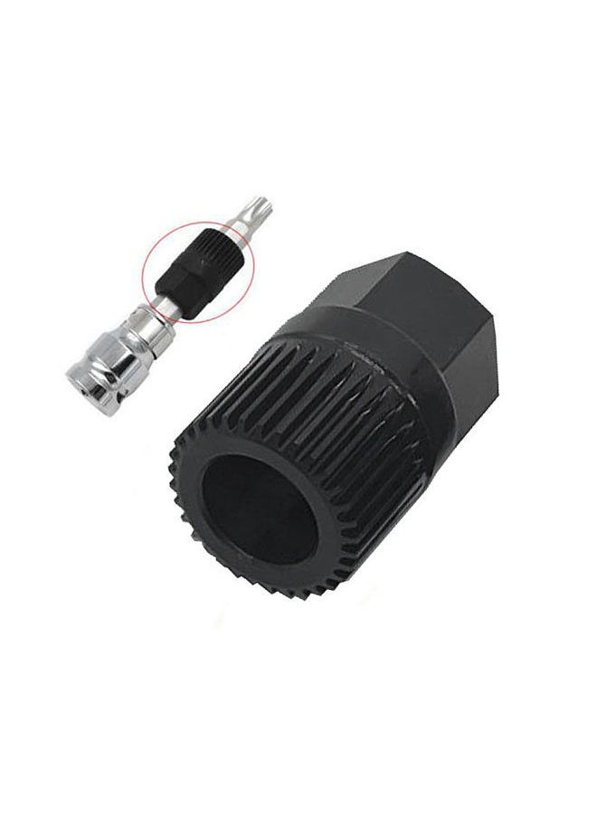 33T Alternator Clutch Generator Pulley Removal Socket Bit Tool Car Repairing Accessory