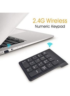 NIBEMINENT 18 Keys 2.4G Wireless Numeric Keypad Black  - Image 5