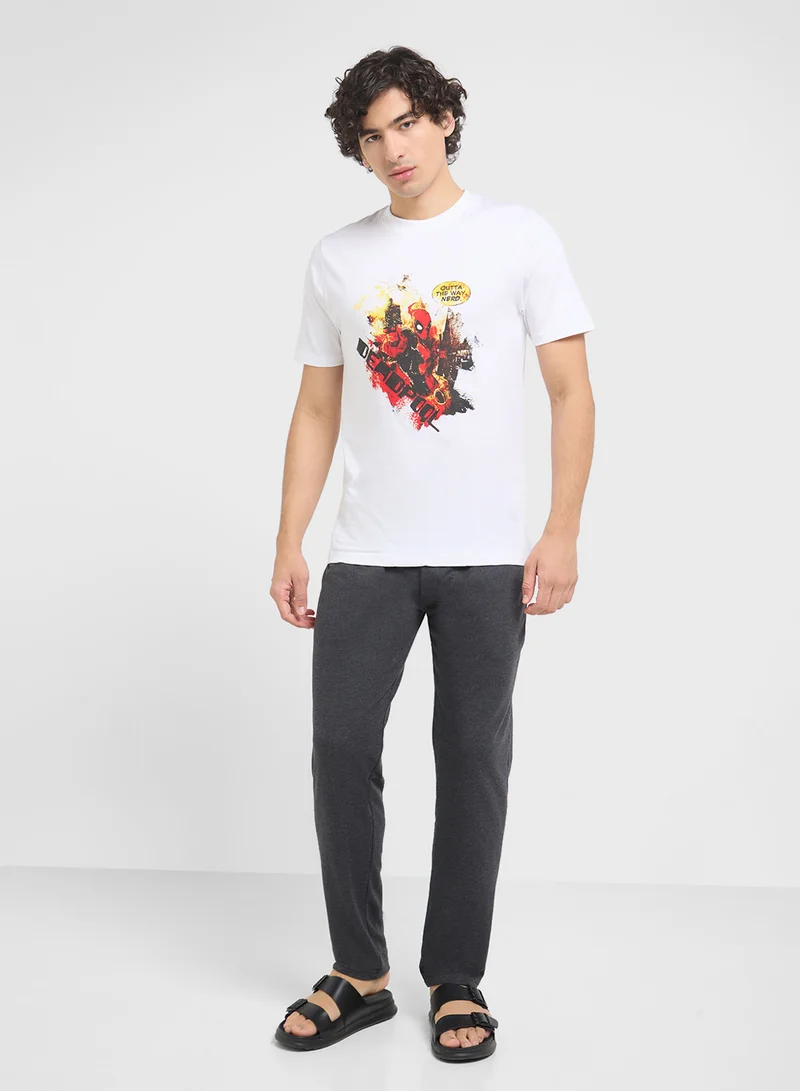 MARVEL Nightwear T-Shirt & Pants Set