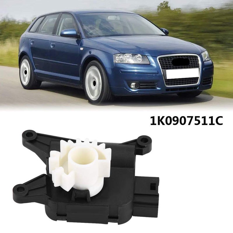 Audi A3 2004 2013 Air Recirculation Flap Motor Temperature Adjust Valve Plastic Metal Black - Image 5