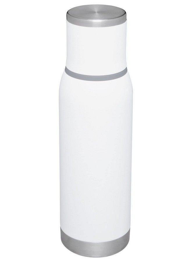 Stanley Stanley Adventure-To-Go Vacuum Bottle 25 oz | Wide Mouth with Leakproof Cup Lid | Keep Drinks Hot or Cold | Packable for Travel | Insulated Stainless Steel Thermos | BPA-Free | Polar  - Image 2