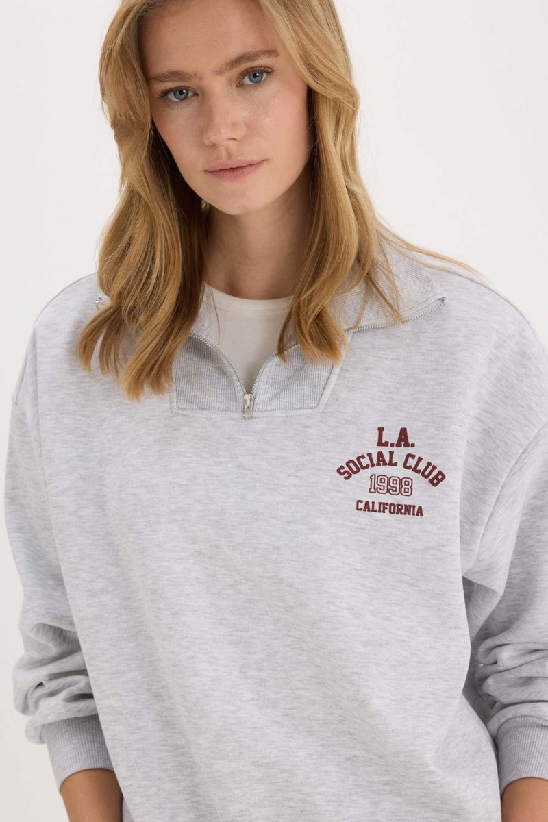 DeFacto Oversize Sweatshirt - Image 4