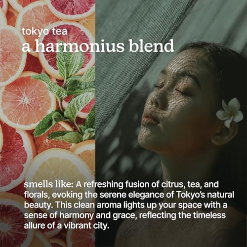 Homedics SereneScent Waterless Diffuser Oil Refill Tokyo Tea 120ml Clean Safe Bright Refreshing HotelInspired Home Fragrance Compatible with SereneScent Diffusers Easy Twist Plug Play - Image 3