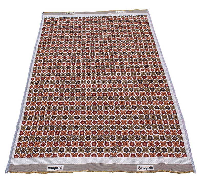 Mandhania Solance by Mandhania MayurPankh 3D Solapur Chaddar 100% Cotton Dailyuse Single Bed Blanket Pack of 1 - Image 2