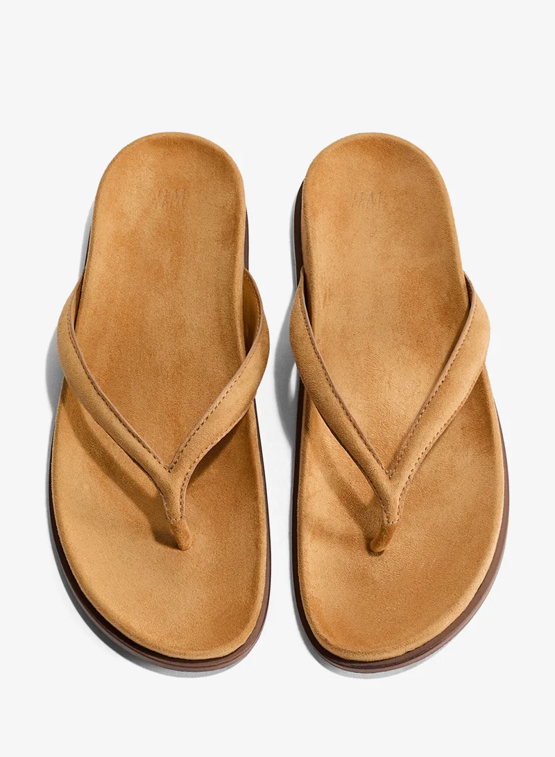 H&M Footbed flip-flops