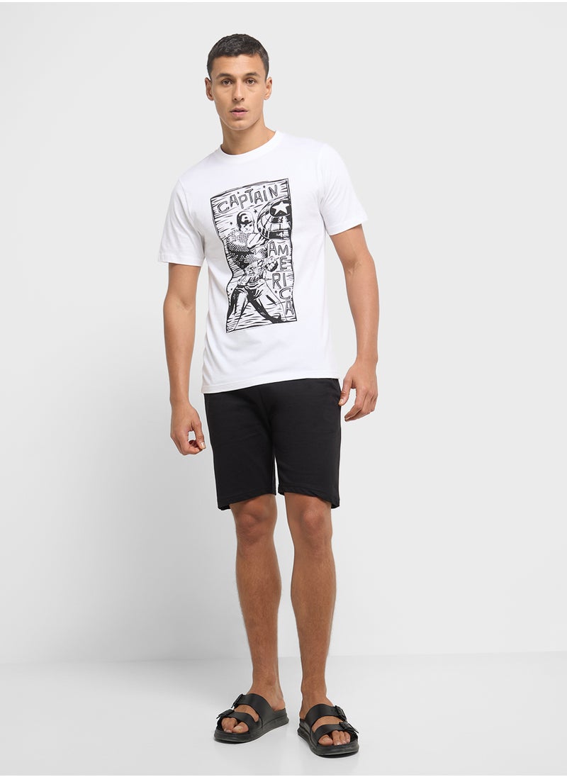 MARVEL - Nightwear T-Shirt & Shorts Sets - Image 1