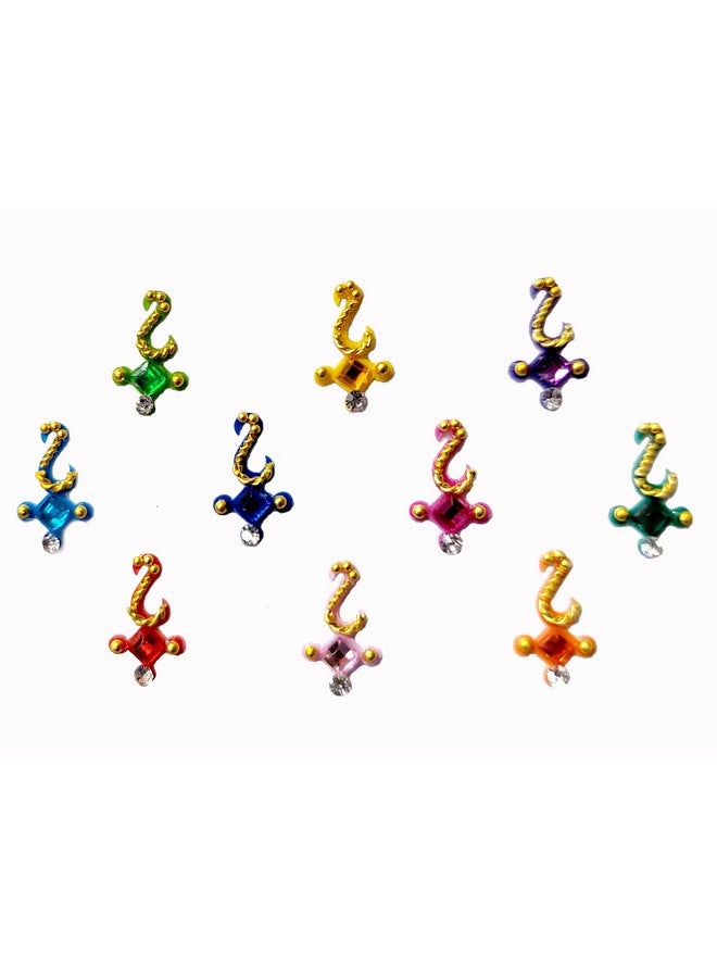 Comet Busters Beautiful Handcrafted Multicolor Traditional Bindis (BIN1815) - Image 1