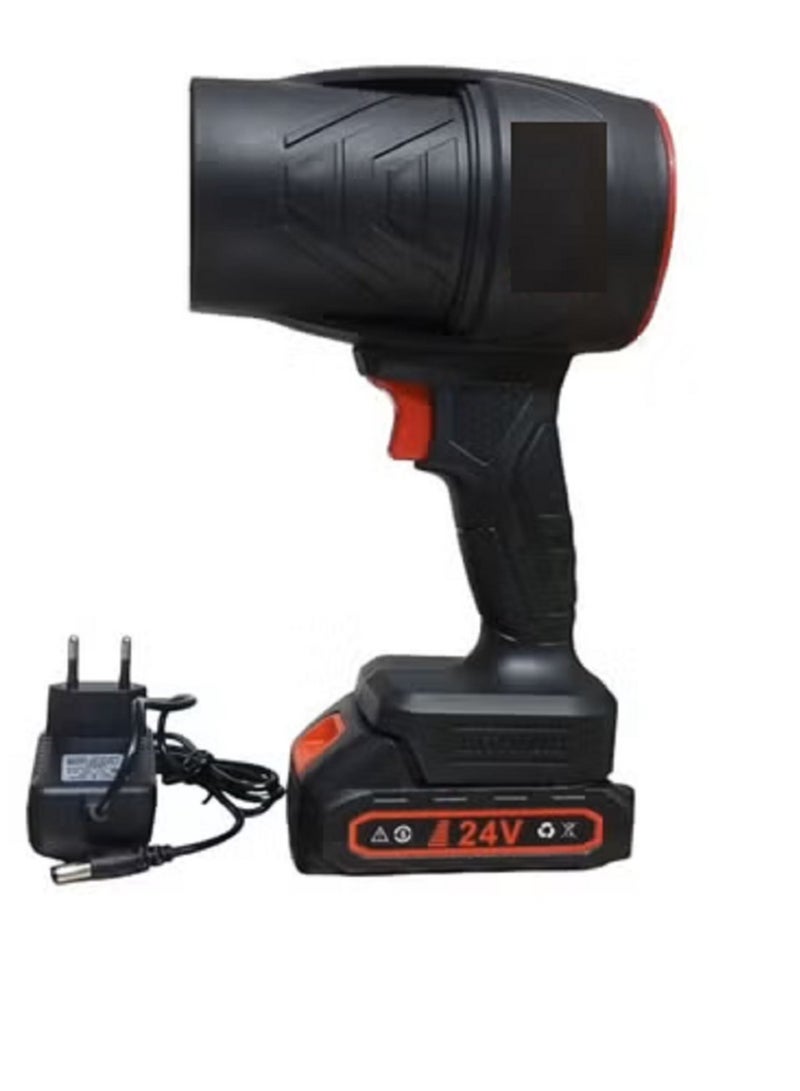Ultra Powerful Cordless Turbo Compressed Air Blower, Handheld Leaf Blower, Car Snow Blower with (Multi-Purpose) - Image 1