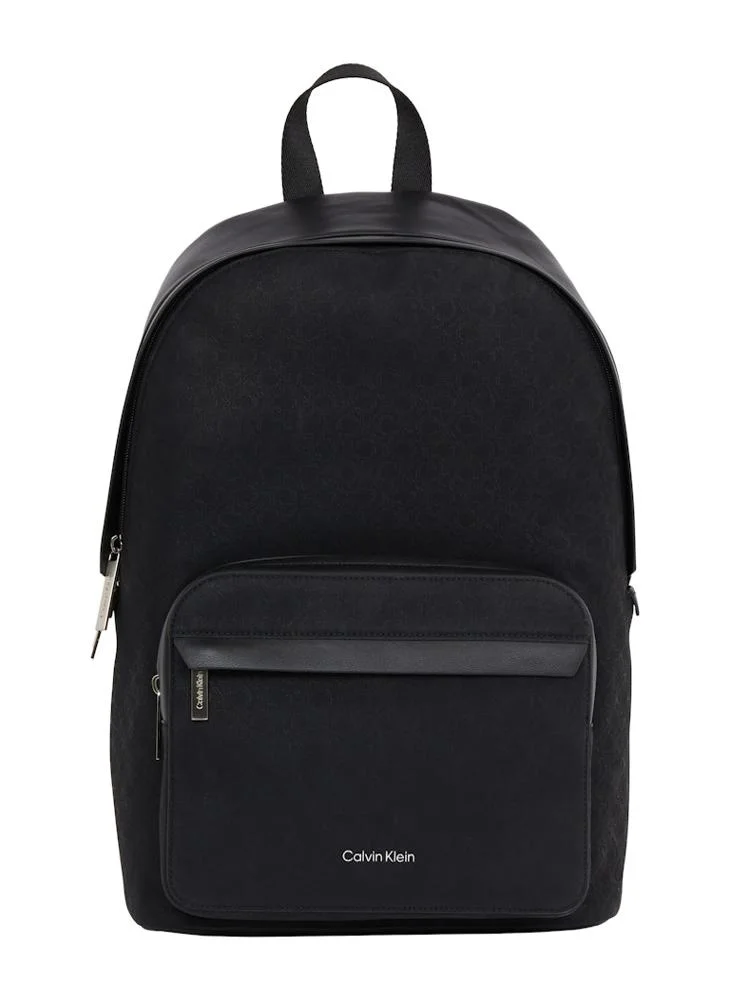 كالفن كلاين Front Pocket Zip Backpack