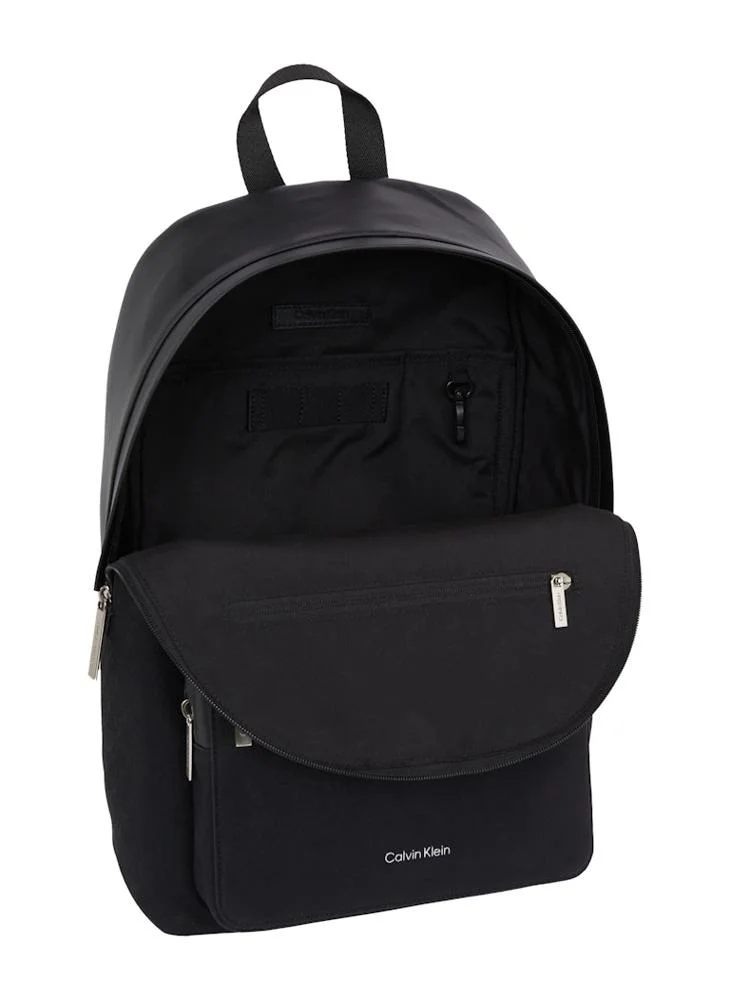 كالفن كلاين Front Pocket Zip Backpack