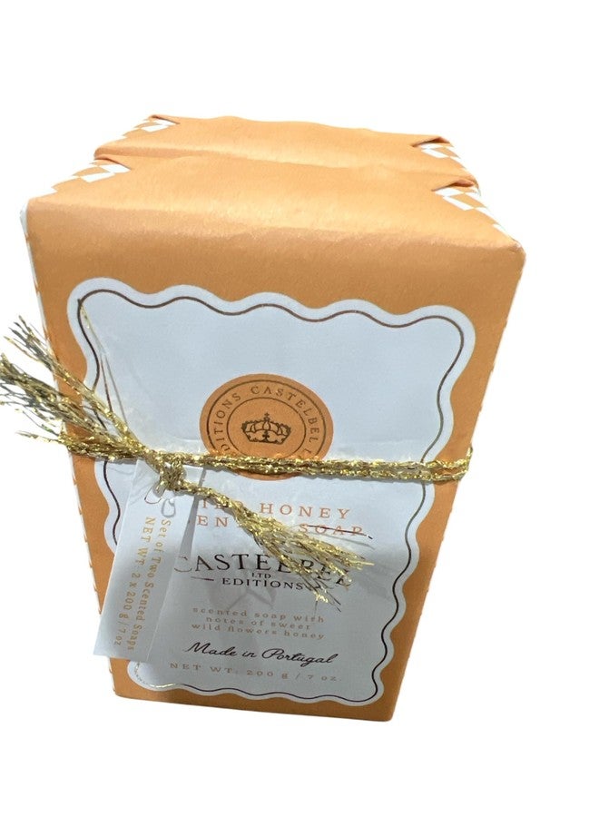 Castelbel Porto - Wild Honey - gift set of two scented bath soap (2 x 7 oz. from the renowned Portuguese soap maker - Image 2