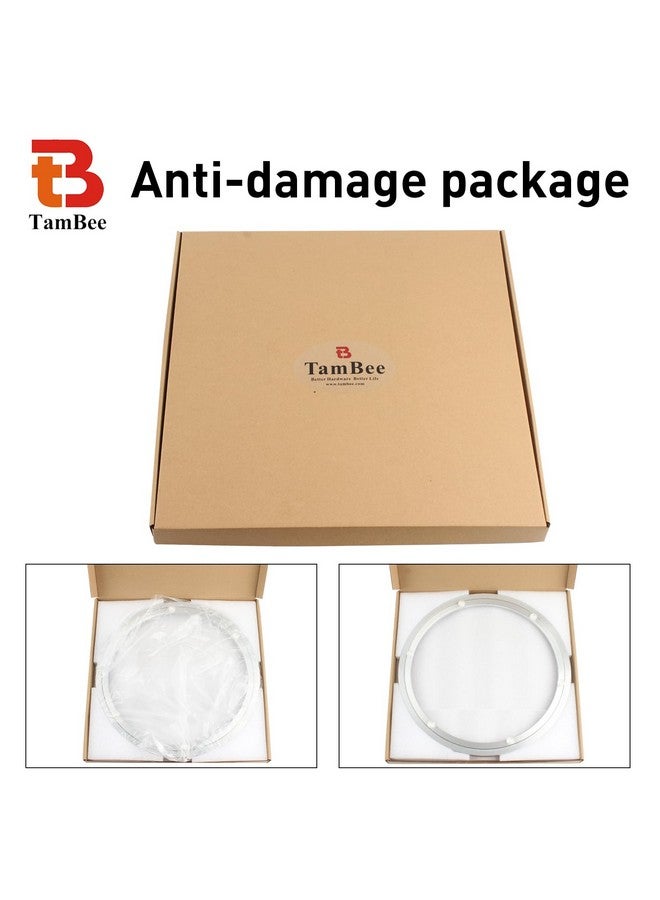 TamBee TamBee Lazy Susan Bearing 18 Inch - Heavy Duty Lazy Susan Base & Hardware, Silent Turntable for Smooth Rotation (Aluminum Alloy, 380LB Capacity)  - Image 4