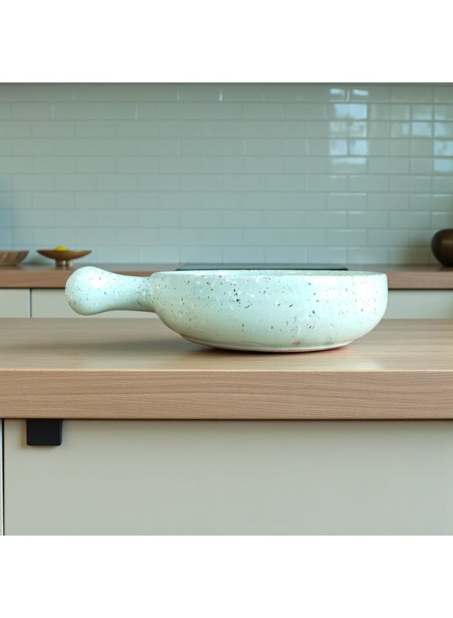 كلور زون بوتري قلايه من الفخار والخزف - آمنة في الفرن والميكروويف" يتحمل درجات الحراره المباشره وغير المباشره, شعله اوداخل الفرن 19 cm - Image 2