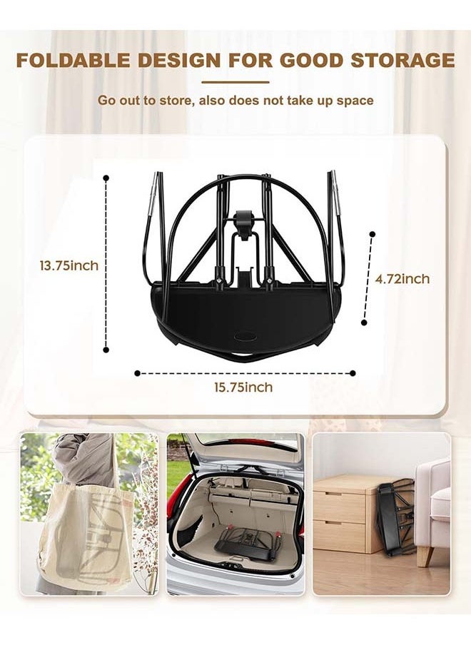L&E Baby rocking chair, rocking chair seat suitable for babies aged 0-12 months, ergonomic baby seat, breathable and comfortable seat cushion, three-level height adjustment  - Image 5