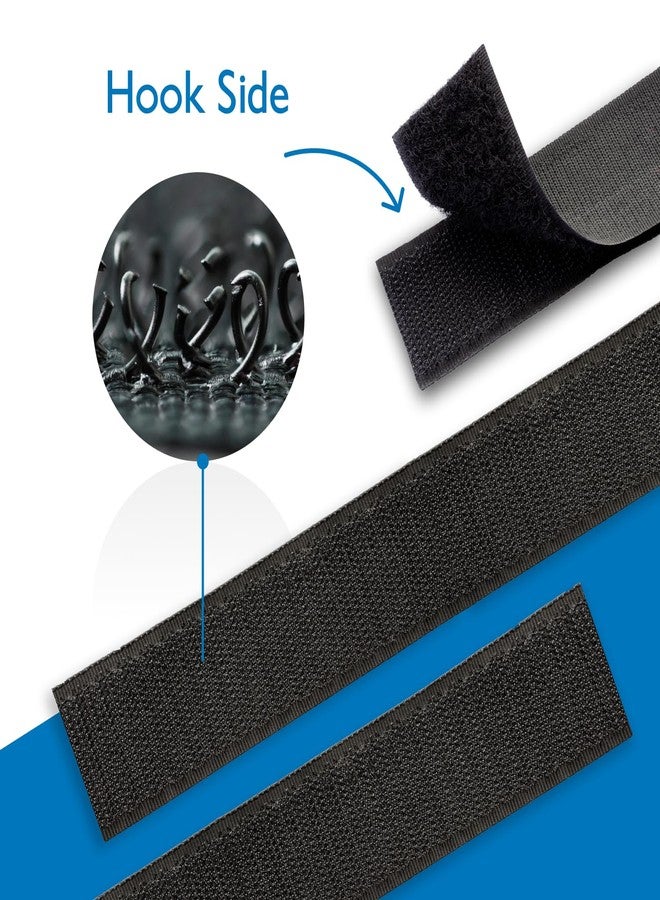 FindTape Hook Side Self Adhesive Tape 1/2in. X 15ft - Sticky Back Adhesive Strips, Hook Side Only, Great for Arts and Crafts, Classrooms, and Home Office Use - Image 2