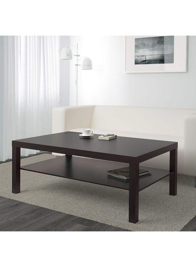 erorex Coffee table, black-brown, 118x78 cm - Image 2