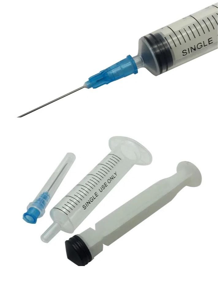 Pack Of 20 Pieces Medical Disposable Syringe 5ml With Needle - Image 2