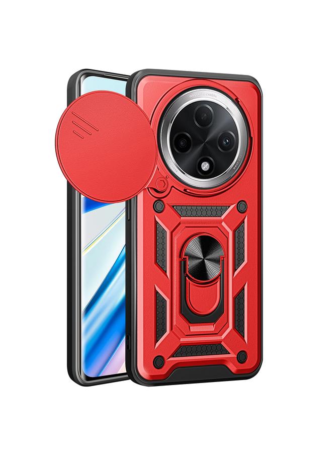 اس-توب جراب لهاتف OPPO F27 Pro / F27 Pro+ بتصميم عالمي مع غطاء كاميرا منزلقة من مادة TPU الهجينة لهاتف الكمبيوتر الشخصي - Image 1