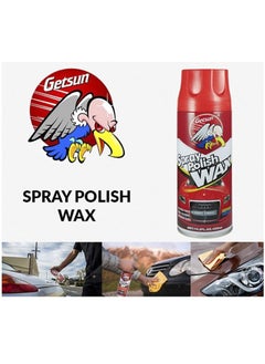 GETSUN G-2097 Spray Polish Wax 450ml  - Image 4