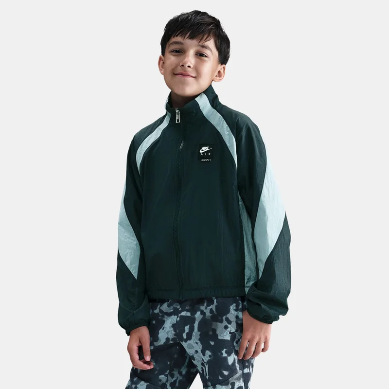 Nike Green Kids' Air Woven Track Jacket  | Best Price UAE