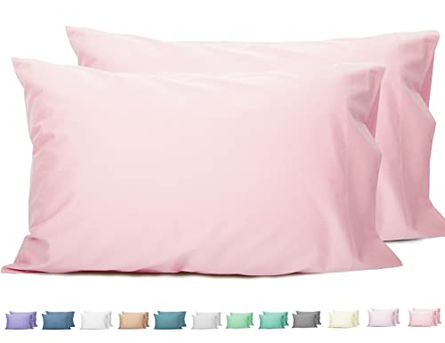 Sunflower King Pillowcases Set of 2 100 Cotton King Pillow Cases 2 2040 inches Dark Pink Soft and Breathable