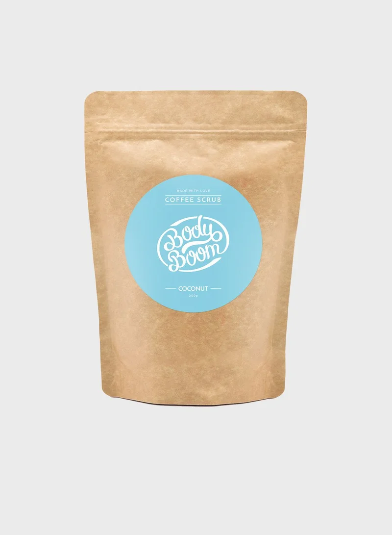Body Boom Coffee Scrub - Coconut 100g