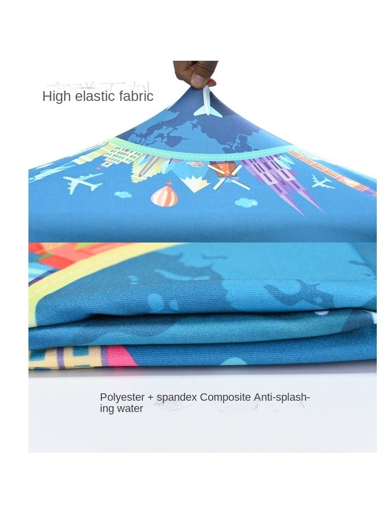 Y&D Kuromi Luggage Cover Water-Washable Suitcase Cover Spandex Elastic Luggage Protective Covers Travel Accessories Suitable for 18-32 Inch Trolley Case for Business Trip School Daily Using - Image 2