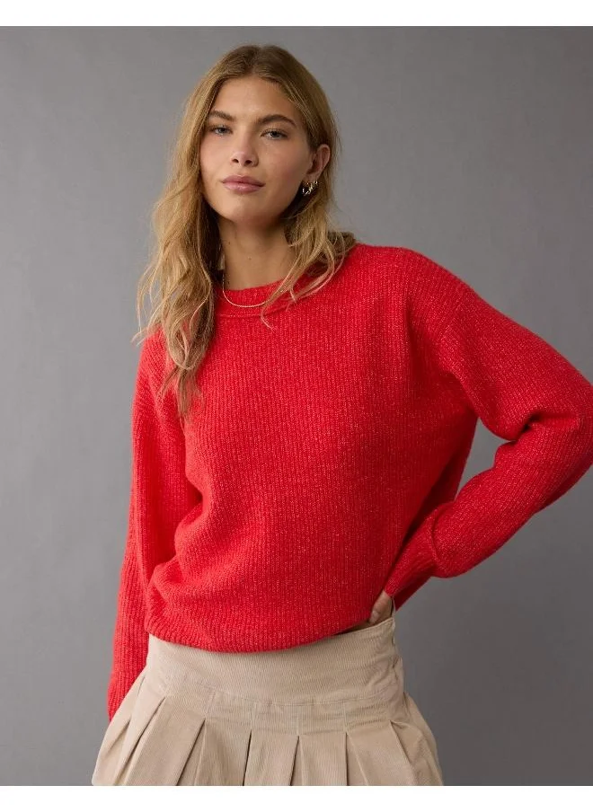 American Eagle AE Whoa So Soft Crew Neck Sweater