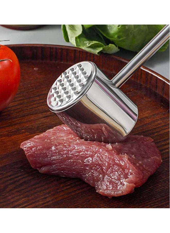 Generic Stainless Steel Meat Hammer Stainless Steel Meat Mallet Hammer  - Image 3