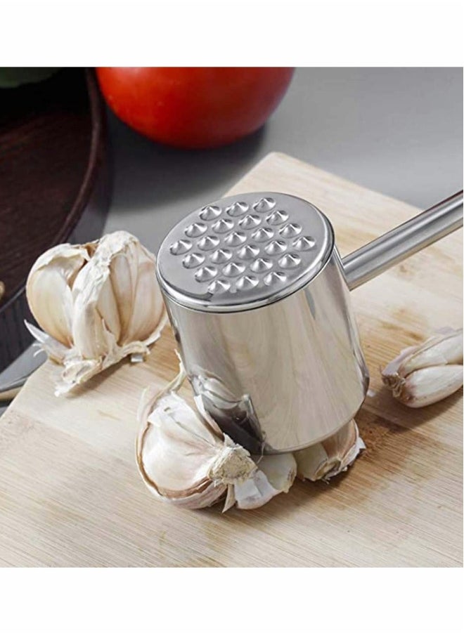 Generic Stainless Steel Meat Hammer Stainless Steel Meat Mallet Hammer  - Image 2