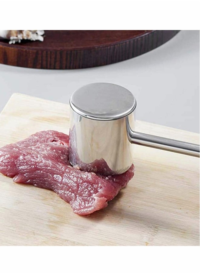 Generic Stainless Steel Meat Hammer Stainless Steel Meat Mallet Hammer  - Image 5
