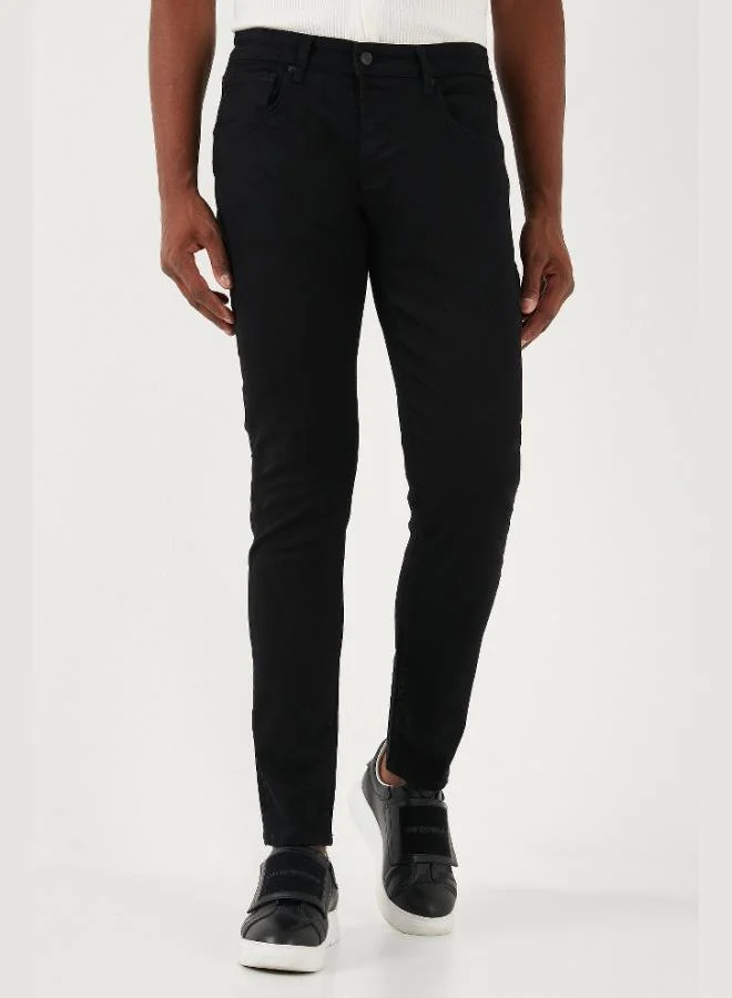 Buratti  Buratti Stretch Cotton Slim Fit Normal Waist Skinny Leg Jeans Men's JEANS 1120S01NAPOLI for Men | Best Price UAE