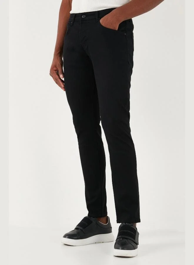 Buratti  Buratti Stretch Cotton Slim Fit Normal Waist Skinny Leg Jeans Men's JEANS 1120S01NAPOLI for Men | Best Price UAE