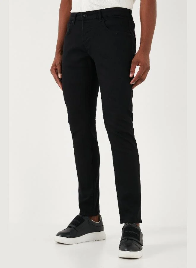 Buratti  Buratti Stretch Cotton Slim Fit Normal Waist Skinny Leg Jeans Men's JEANS 1120S01NAPOLI for Men | Best Price UAE