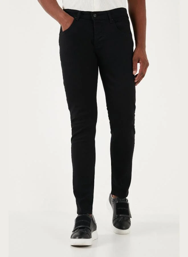 Buratti  Buratti Stretch Cotton Slim Fit Normal Waist Skinny Leg Jeans Men's JEANS 1120S01NAPOLI for Men | Best Price UAE