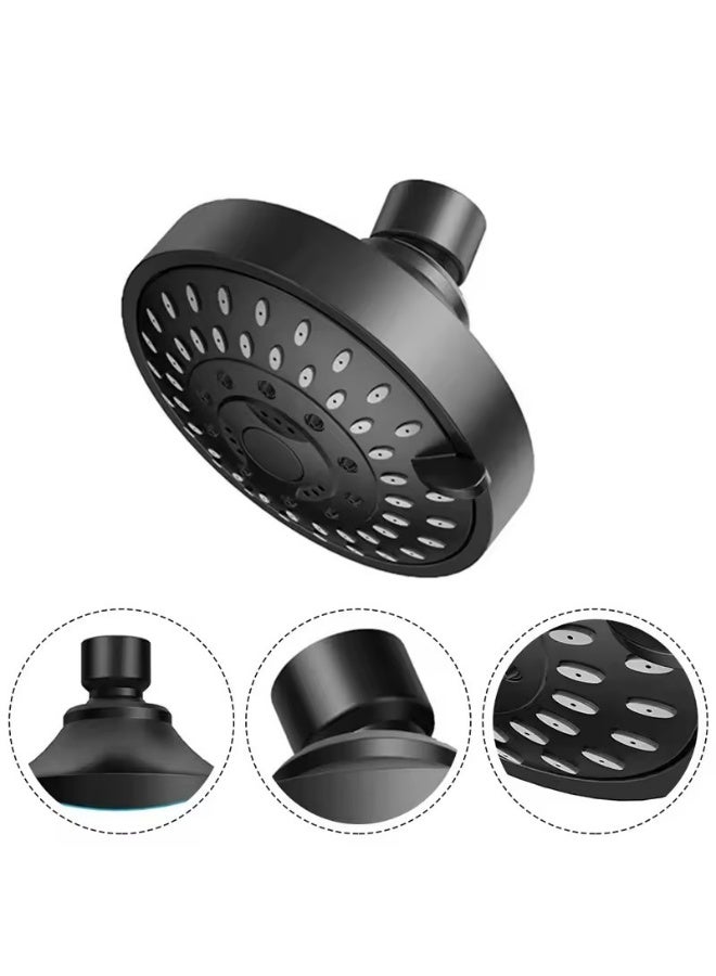 Shower Head Sprayer 4Inch Bathroom Faucets Head Top Spray Adjustable Rainfall Wall-Mounted Shower Top Nozzle Housheold Fixture  - Image 1