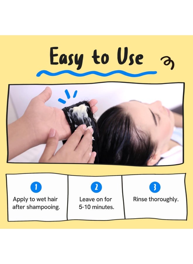 DEAR Daily Collagen Protein Ceramide Hair Treatment for Dry, Damaged Hair, Bond Repair Deep Conditioning Mask with Hydrolyzed Collagen & Pea Protein, 3.3fl.oz | 100ml - Image 4