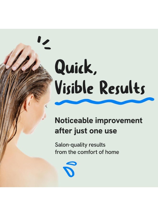 DEAR Daily Collagen Protein Ceramide Hair Treatment for Dry, Damaged Hair, Bond Repair Deep Conditioning Mask with Hydrolyzed Collagen & Pea Protein, 3.3fl.oz | 100ml - Image 3