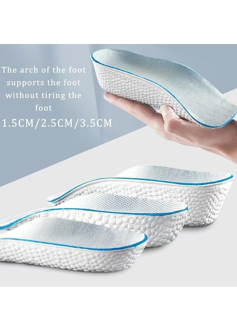 Oasisgalore 2 Pairs of Insole Height, Orthopedic High Cushion, 3.5cm, Black, for Plantar Fasciitis, Flat Feet. - Image 4