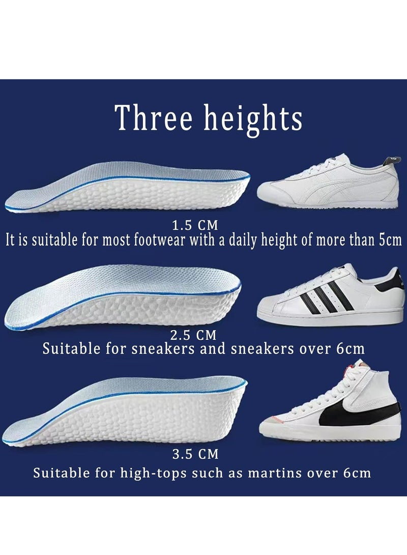 Oasisgalore 2 Pairs of Insole Height, Orthopedic High Cushion, 3.5cm, Black, for Plantar Fasciitis, Flat Feet. - Image 5