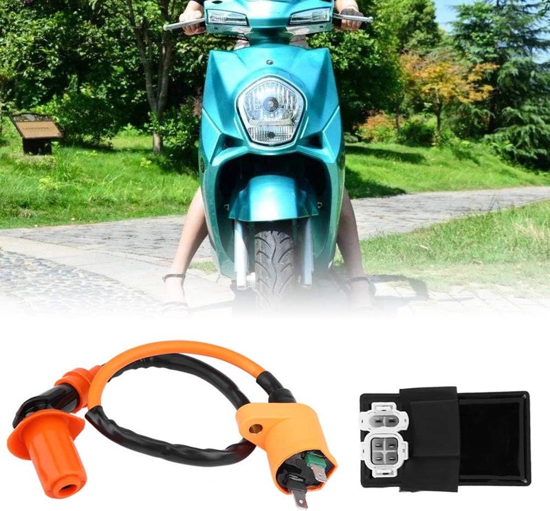 woobles 2Pcs Ignition Coil DC CDI Box Kit for Kymco SYM Vento Scooter GY6 Engine 125CC 150CC - Image 2