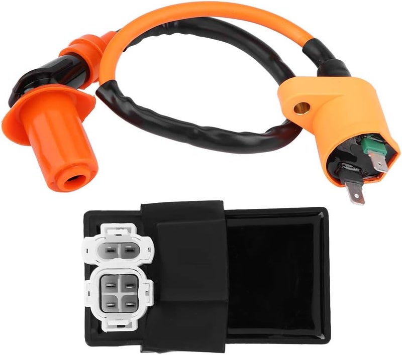 woobles 2Pcs Ignition Coil DC CDI Box Kit for Kymco SYM Vento Scooter GY6 Engine 125CC 150CC - Image 1