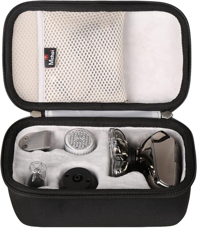 Mchoi Hard Carrying Case Suitable for AidallsWellup Men’s 5-in-1 Electric Head Shaver, Travel Protective Carrying Storage Bag, Case Only