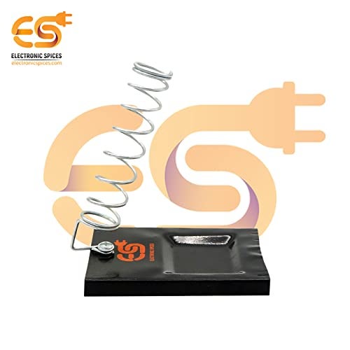 Electronicspices Electric Soldering Iron Stand, Full Metal Bottom Frame Holder, for Circuit Board Maintaining and Repairing (Square) - Image 2
