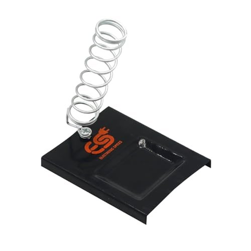 Electronicspices Electric Soldering Iron Stand, Full Metal Bottom Frame Holder, for Circuit Board Maintaining and Repairing (Square) - Image 1
