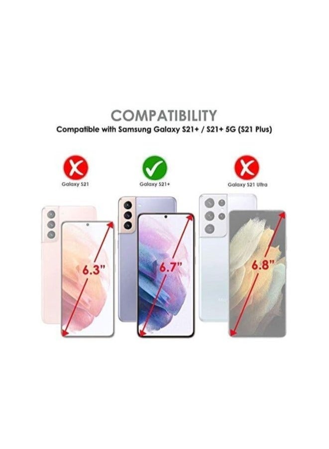 TIGER Silicone Case for Samsung Galaxy S21 Plus | Soft Gel Rubber Cover | Shockproof Matte Finish | Inner Fabric Lining & 360° Camera Protection | Anti-Scratch & Lightweight (Green) - Image 2