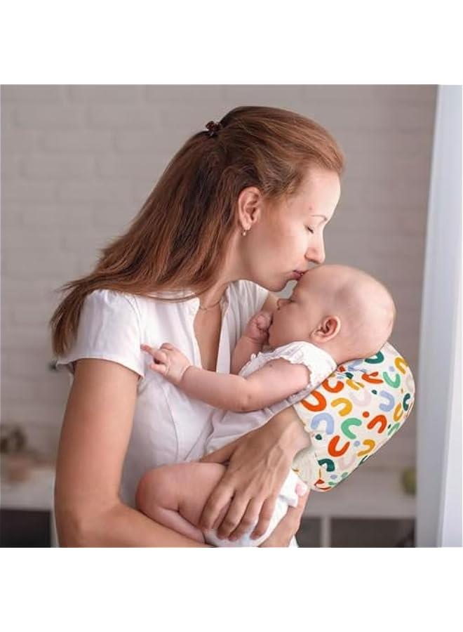 ميكسد Cozy Cradle Pillow, 1pcs Baby Nursing Pillow, Cozy Cradle Arm Pillow, Breastfeeding Pillow, Soft and Comfortable Feeding Pillows for Newborn for Breastfeeding Bottle Feeding (Style2) - Image 3