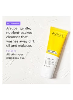 Acure Organics Acure Brightening Cleansing Gel 118ml  - Image 2