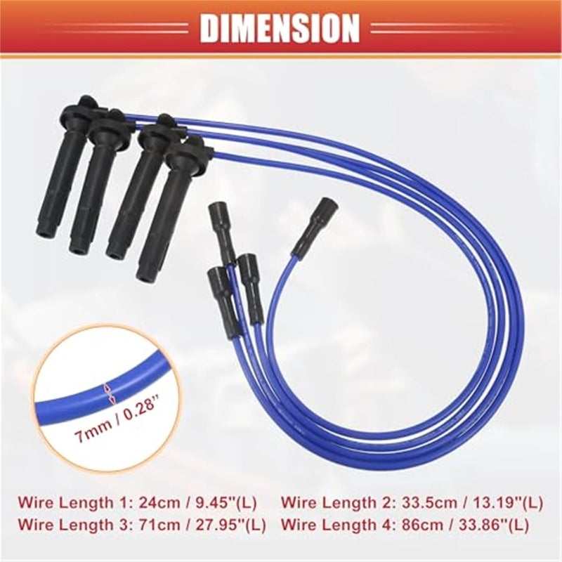 Vuzmode Ignition Coil Harness Cable for Subaru - Image 3